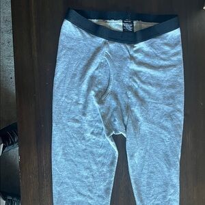 Men's Gray thermal pants